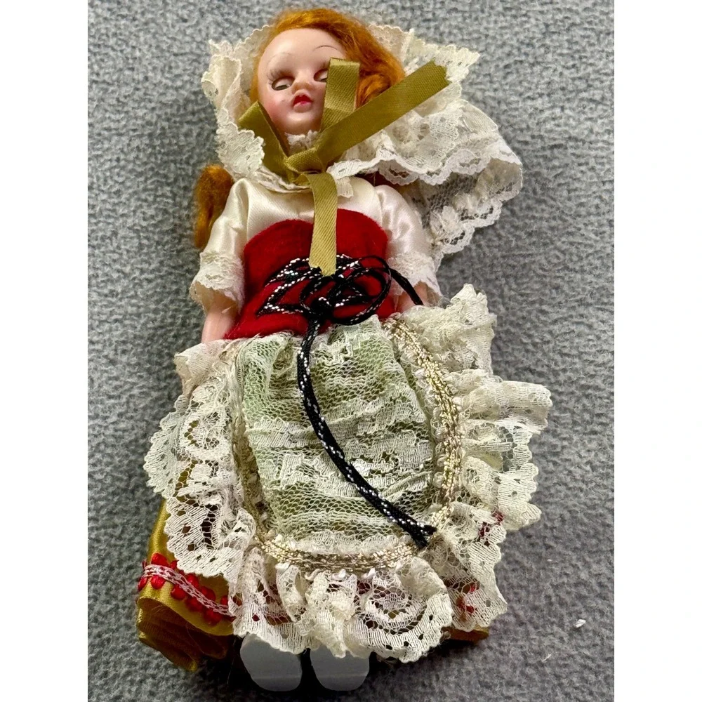 Vintage Corinnes Brides of All Nations Ireland Vinyl Doll 1950s